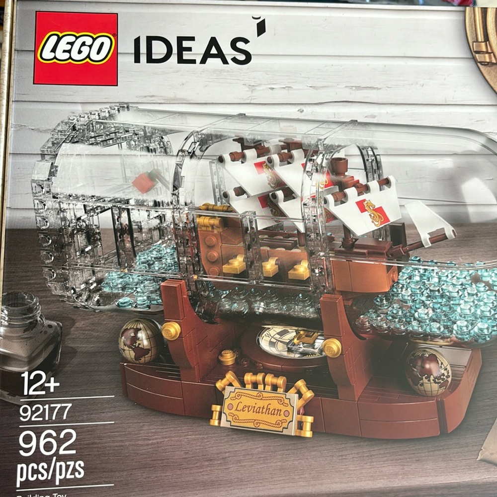 Lego 92177 new in box, ship in bottle